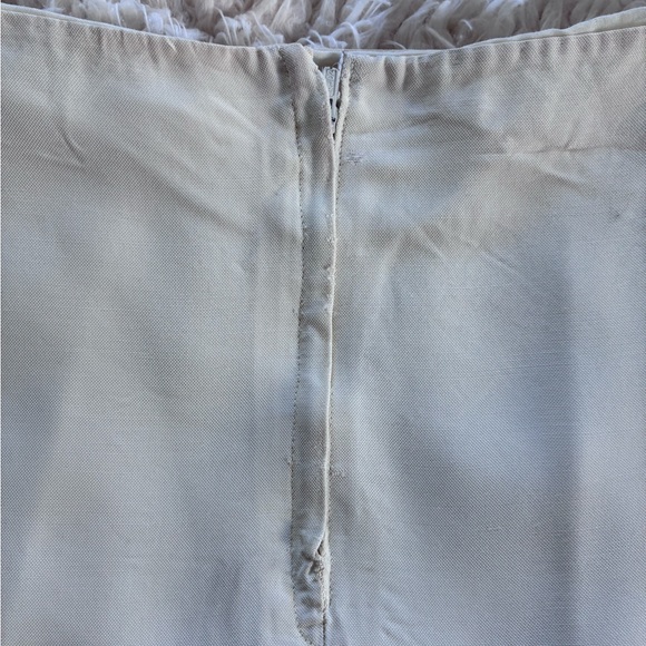 Vintage Embroidered Butter Yellow Skirt with Floral and Bird Design - Picture 6 of 9